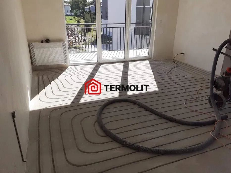 TERMOLIT Frezowanie pod ogrzewanie podłogowe frezowane - GDAŃSK