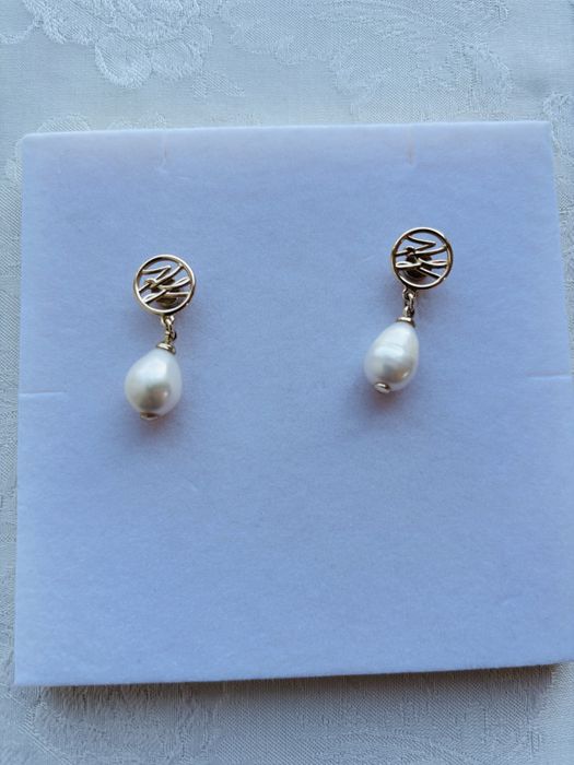 Wiszące kolczyki Karl Lagerfeld