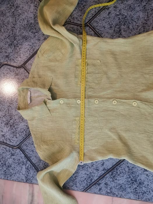 Linda camisa de linho tamanho 42