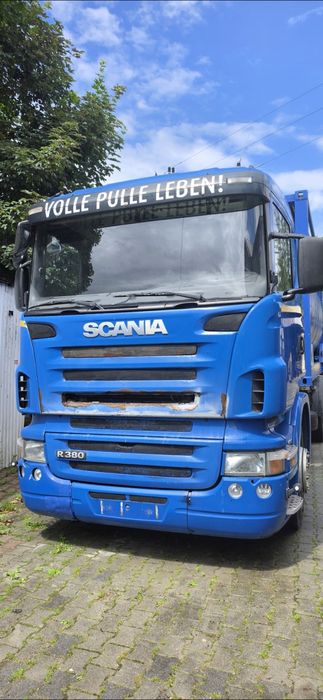 Scania r380 2007 rama bdf tank kontener cysterna