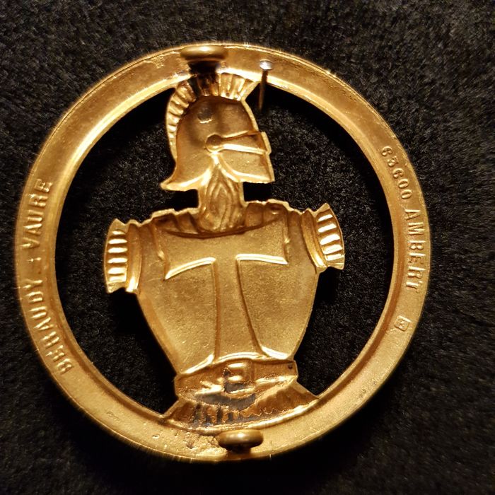 Odznaka na beret Francja łączność