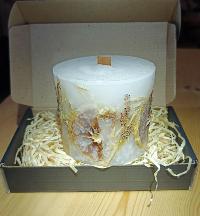 Соевая свеча ручной работы, свічка, ручна робота, соєва свічка