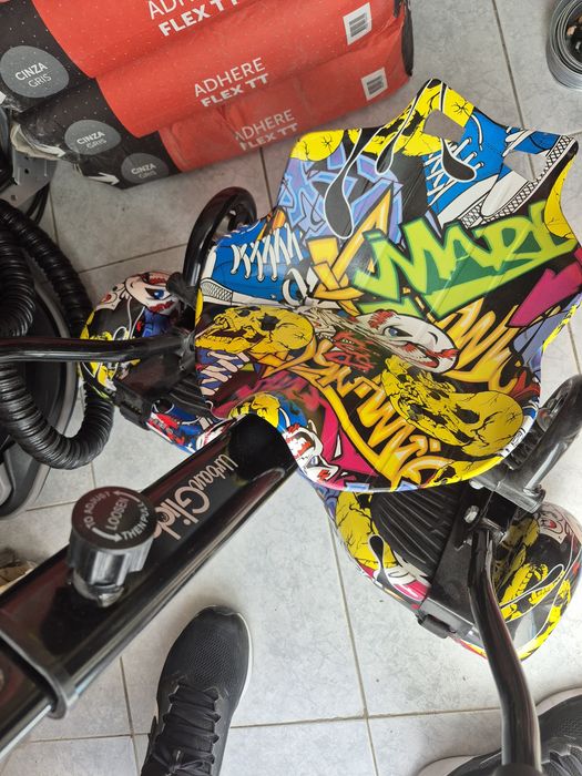 Hoverboard com kart