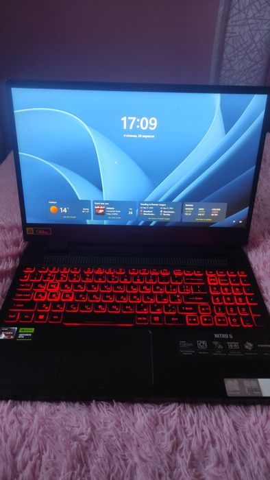 Ігровий ноутбук Aser Nitro