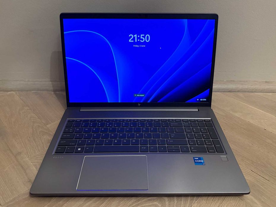 HP ZBook Power 15.6 inch G9 Mobile Workstation PC/intel core i7/RAM 16GB/477GB/NVIDIA RTX A1000 Laptop GPU/ stan bardzo dobry