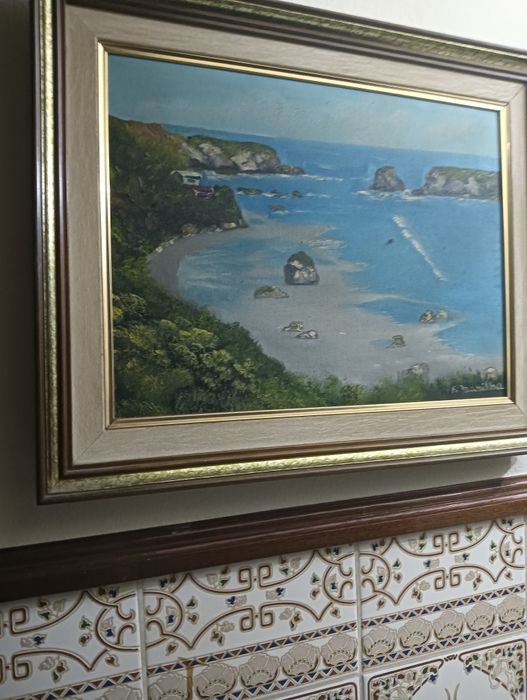 Vendo quadro em tela pintada á mão em óleo