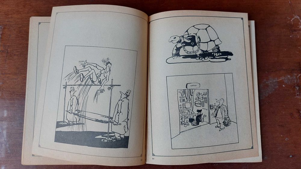 Книга 164 улыбки, карикатуры