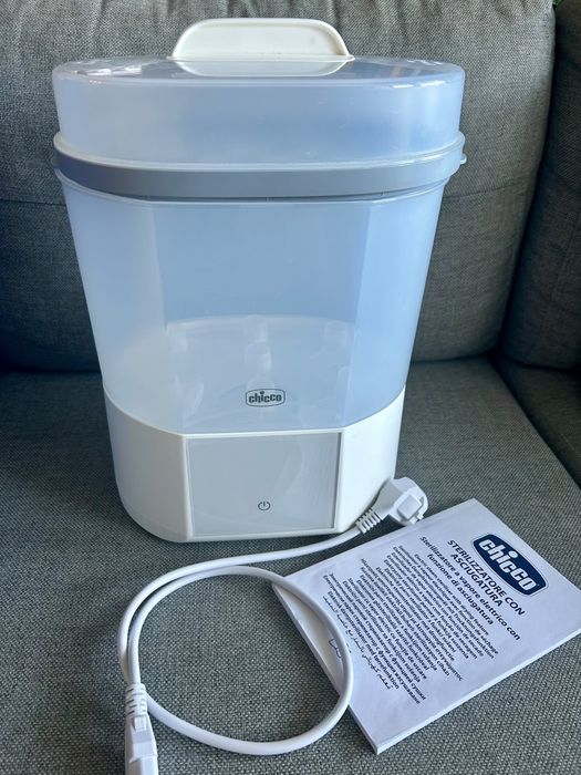 Sterylizator i osuszacz Chicco all in 1, 100%sprawny, stan bdb, GRATIS