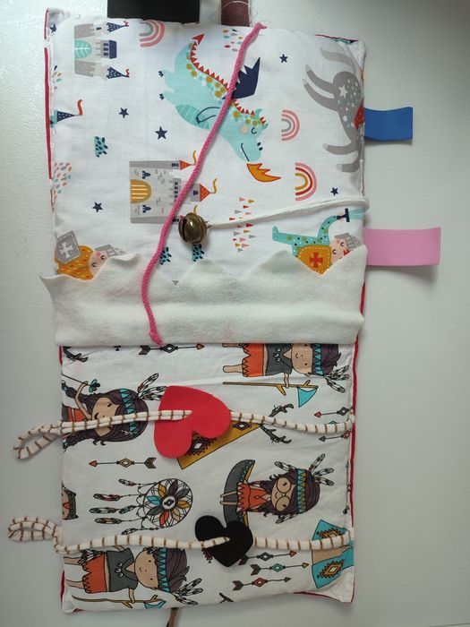 Książeczka sensoryczna handmade