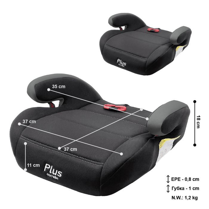 Автокрісло-бустер Carrello Plus