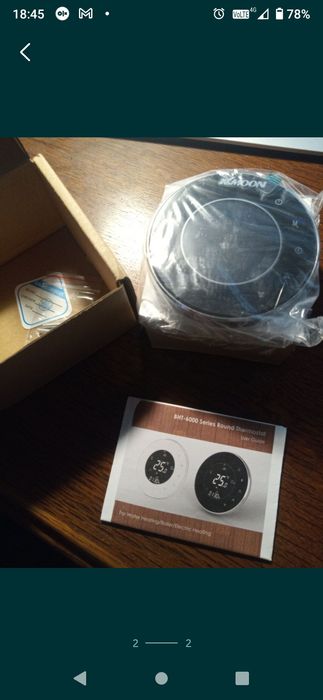 Programator do pieca tygodniowy