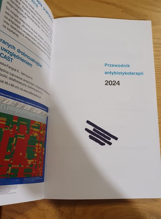 Przewodnik antybiotykoterapii 2024