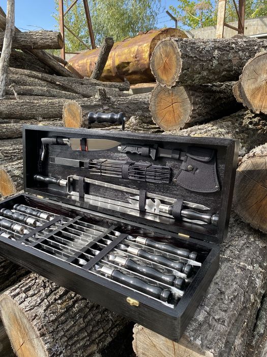 Подарунок чоловіку Набір Шампурів Еліт