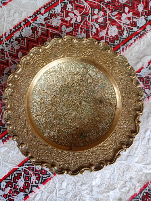 Фруктовниця цукерниця латунь  бронза .