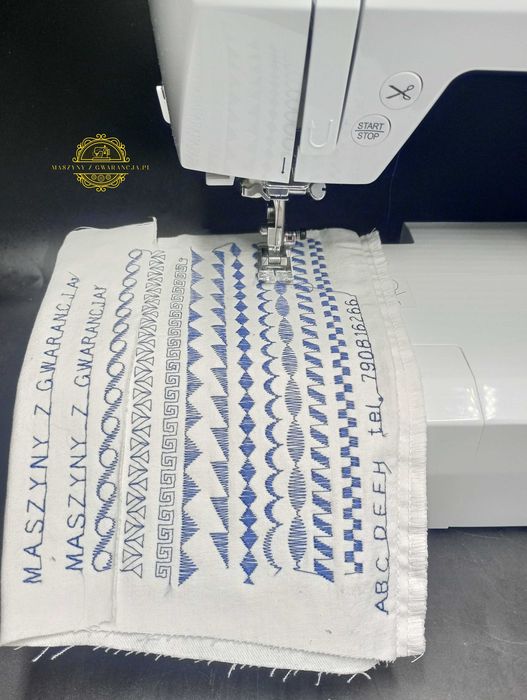 Maszyna do szycia Veritas Litery cyfry hafty skóra jeans , filc  GWARANCJA ROK