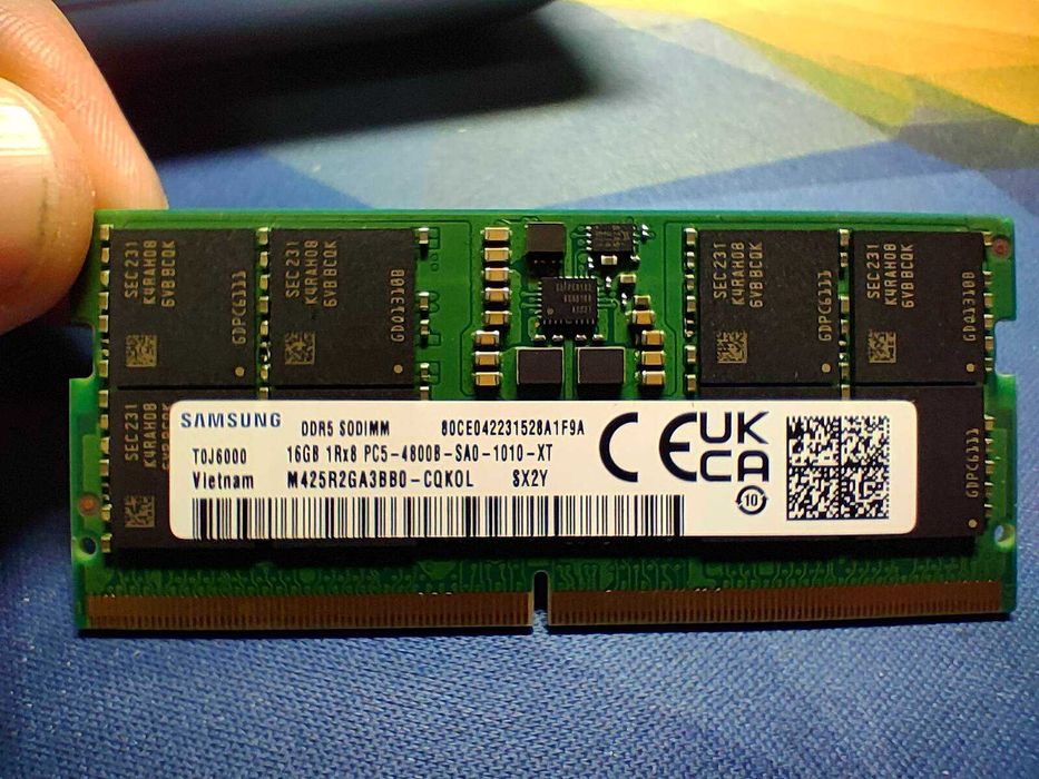sodimm ddr5 4800 16 gb samsung - Купить электронику - Цены на OLX.ua