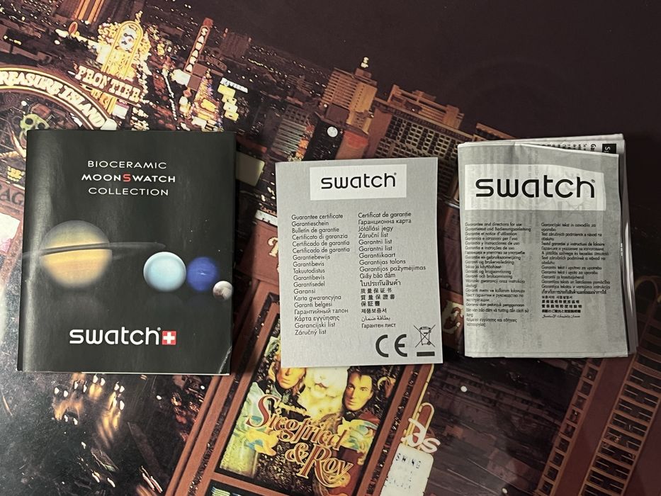 Swatch Omega Moonswatch Misson to the moon