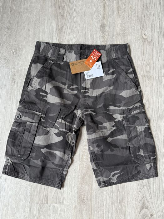 Szorty / spodenki męskie Mountain Warehouse Camo Cargo 32 nowe