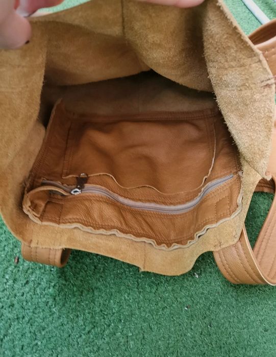 Torebka shopper skóra