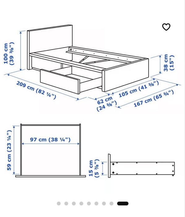 Cama Solteiro C/arrumaçao