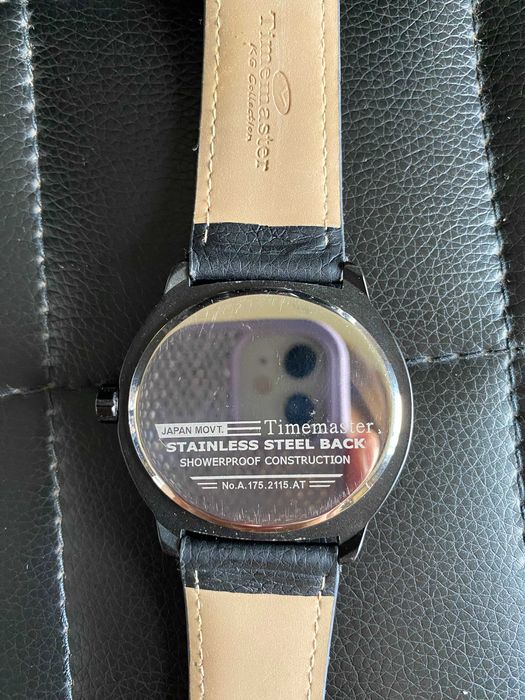 Zegarek TimeMaster stainless steel back