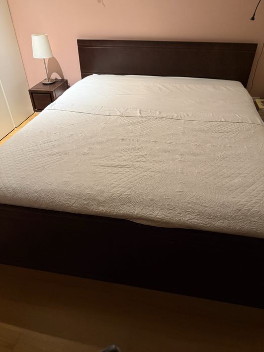Mobilia de quarto em madeira cerejeira
