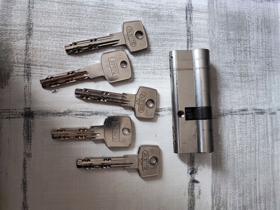 Canhão de fechadura de porta blindada