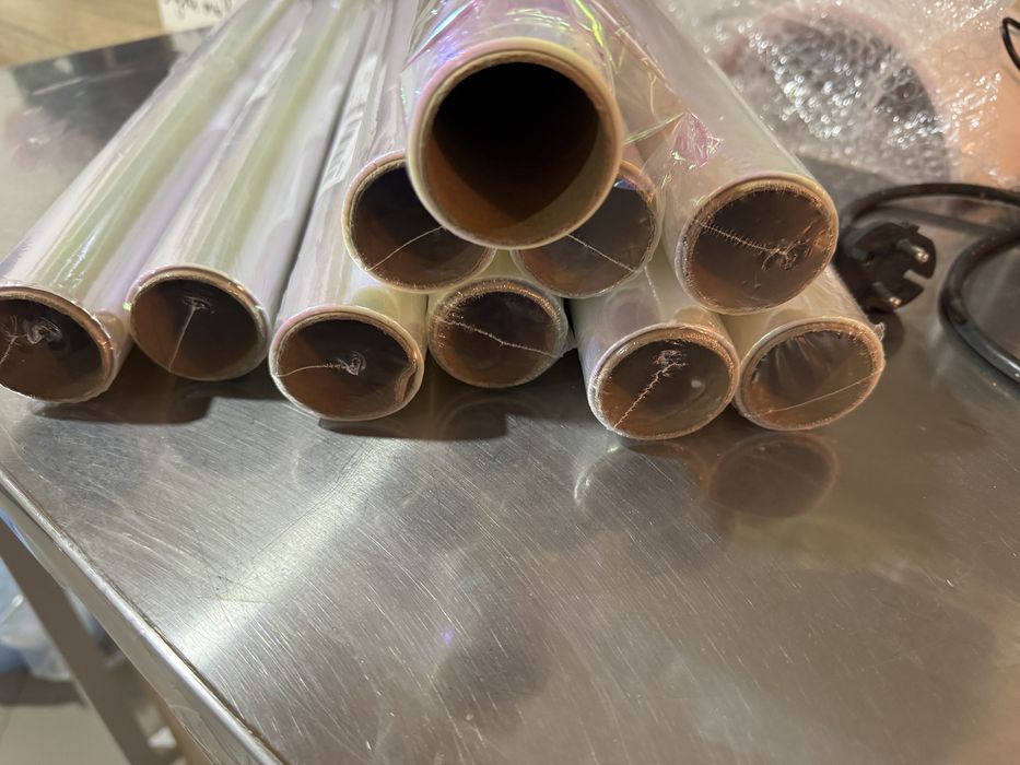 Упаковка, калька радужная, бензиновле пятно 10метров