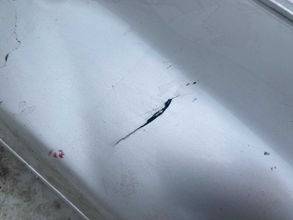 Mitsubishi Colt Zderzak Tylny Tył Srebrny Kod lakieru: 08H