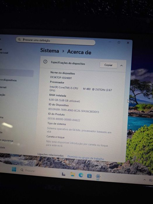 Acer Aspire 5742G | Intel i5 | 6 GB RAM | SSD 128 GB | Windows 11