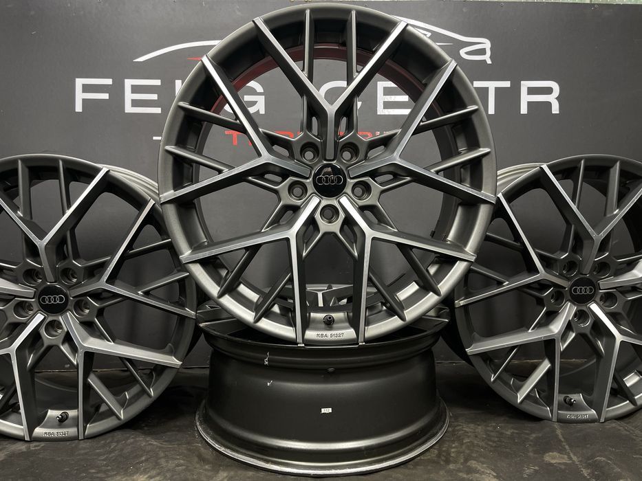 Диски R20 5x112 Et45 8J. Audi A6 C8 C7 C6 A8 Q5 Q3 Q2 VW Arteon Passat B8 ID4 ID Unyx Golf Jetta Skoda Superb Octavia Karoq Enyaq.