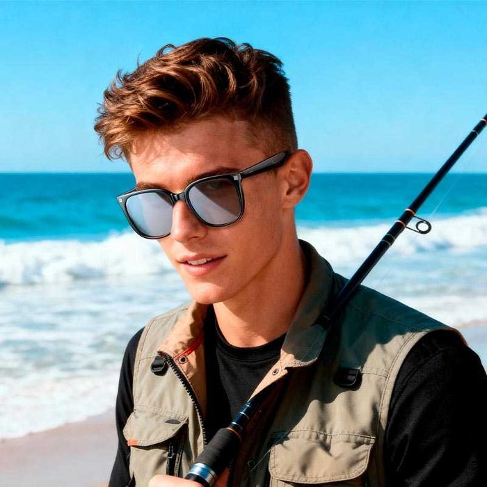 Очки HOCO Cool air conduction BT audio sunglasses DI87 Max с Bluetooth-наушниками