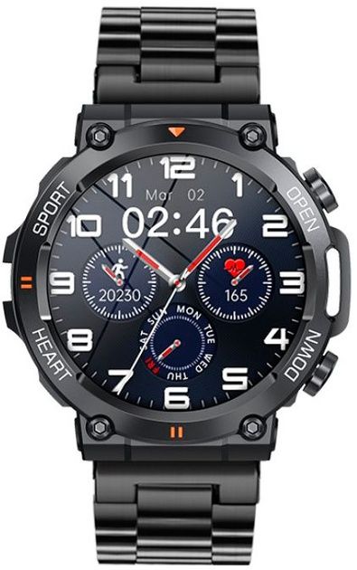 Смарт Годинник Smart Storm Black 45mm