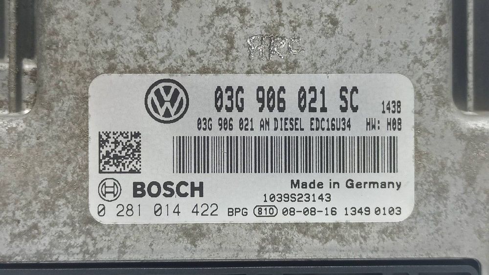 CENTRALINA DO MOTOR UCE SEAT LEON (1P1) REFERENCE