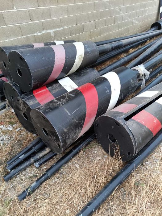 Postos metálicos galvanizado para iluminação
