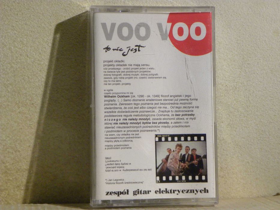 kaseta magnetofonowa Voo Voo – Zespół Gitar Elektrycznych