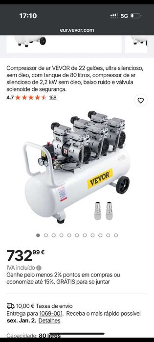 Compressor 732€. Oportunidades