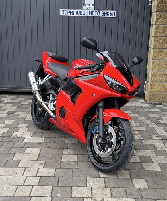 Yamaha R6 без пробігу по Україні обслужений доставка