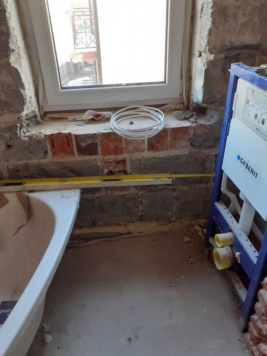 łazienki, remonty mieszkań od A do Z, gładzie,  hydraulika iitp