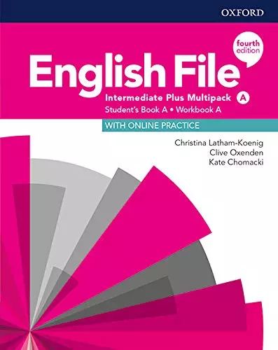 English File. Intermediate Plus Student's Book/Workbook Multipack A + Online, Fourth Edition. Oxford. Nowy Produkt