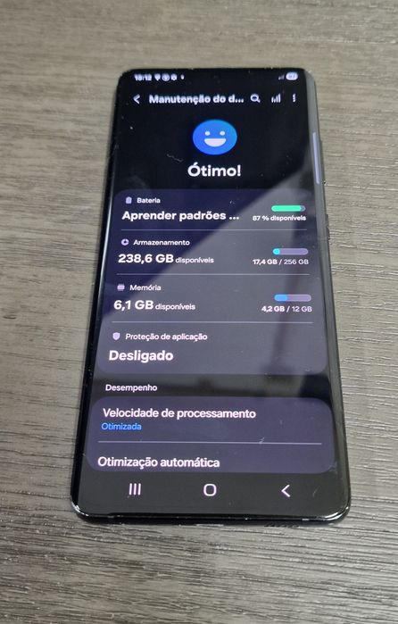 Samsung S21 Ultra 256GB - "Ótimo" estado, literalmente!