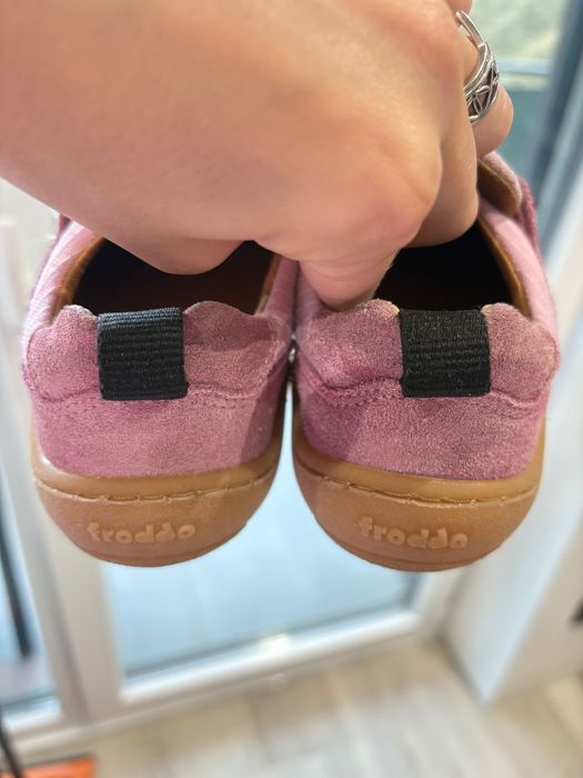 Кросівки кеди снікерси froddo barefoot track рожеві