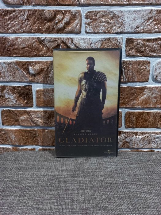 Kasety vhs wideo video.  Gladiator  VHS.  Bdb stan.