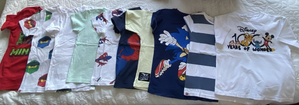 Paka ubrań dla chlopca rozmiar 110/116