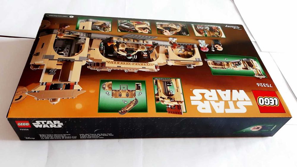 Lego Star Wars 75326 Boba Fett's Throne Room selado