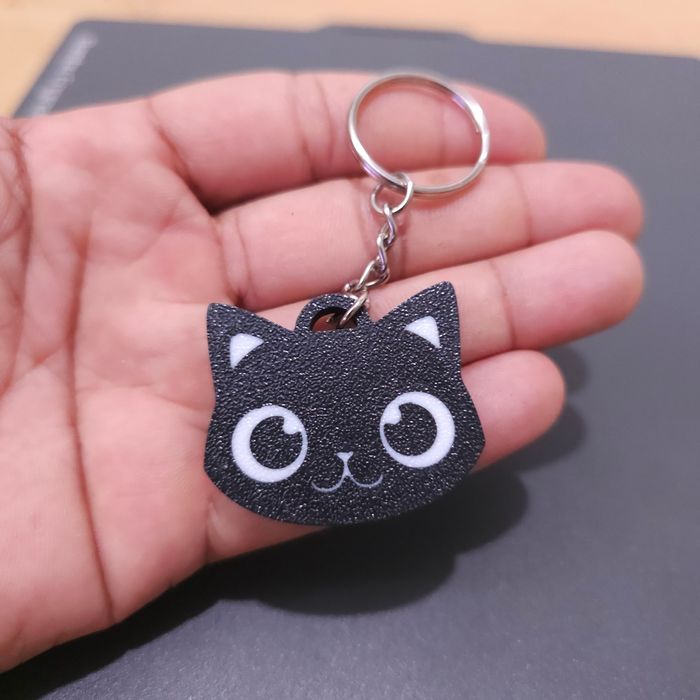 Breloczek do kluczy kot kotek