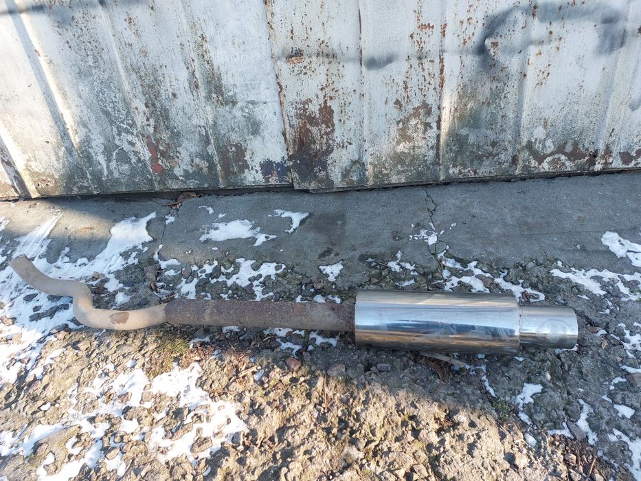 Прямоточный глушитель универсальный