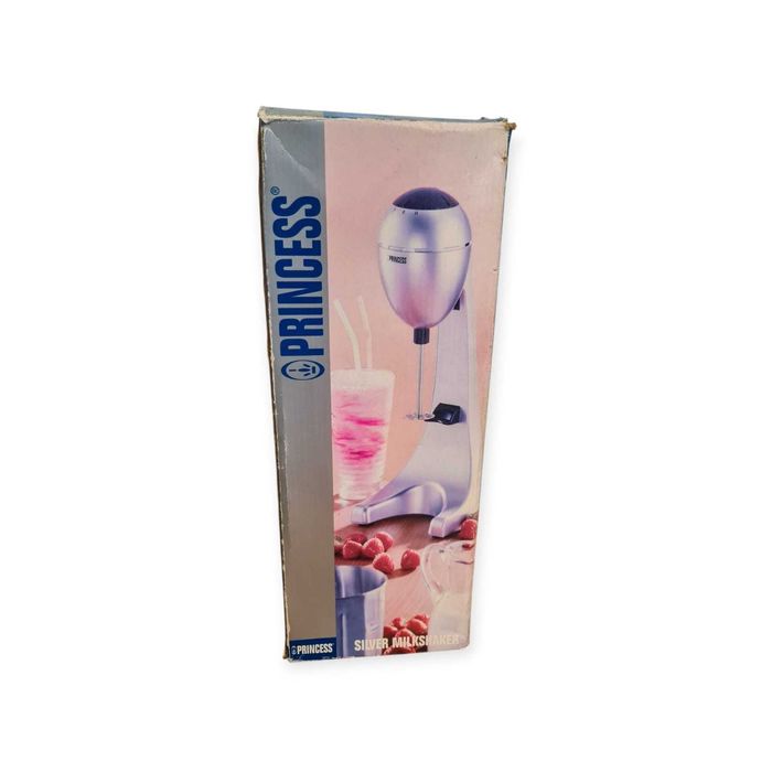 Milkshaker Princess 2052 – Design Retro em Inox com 2 Velocidades