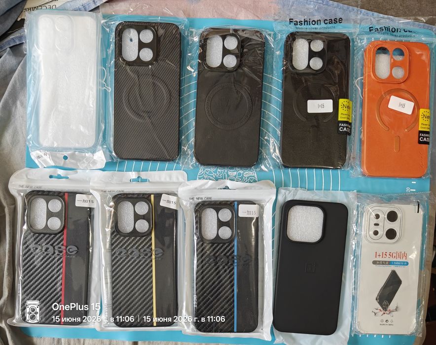 Чехол OnePlus 15 ,15R/ Ace 6, 13, 13R,  12R / Ace 3 pro ,   чехол
