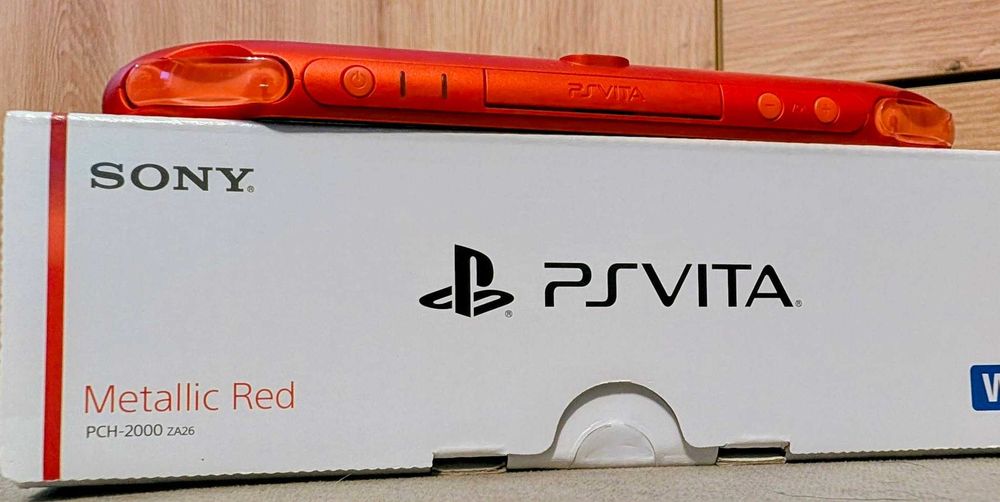 PsVita Slim Metallic Red